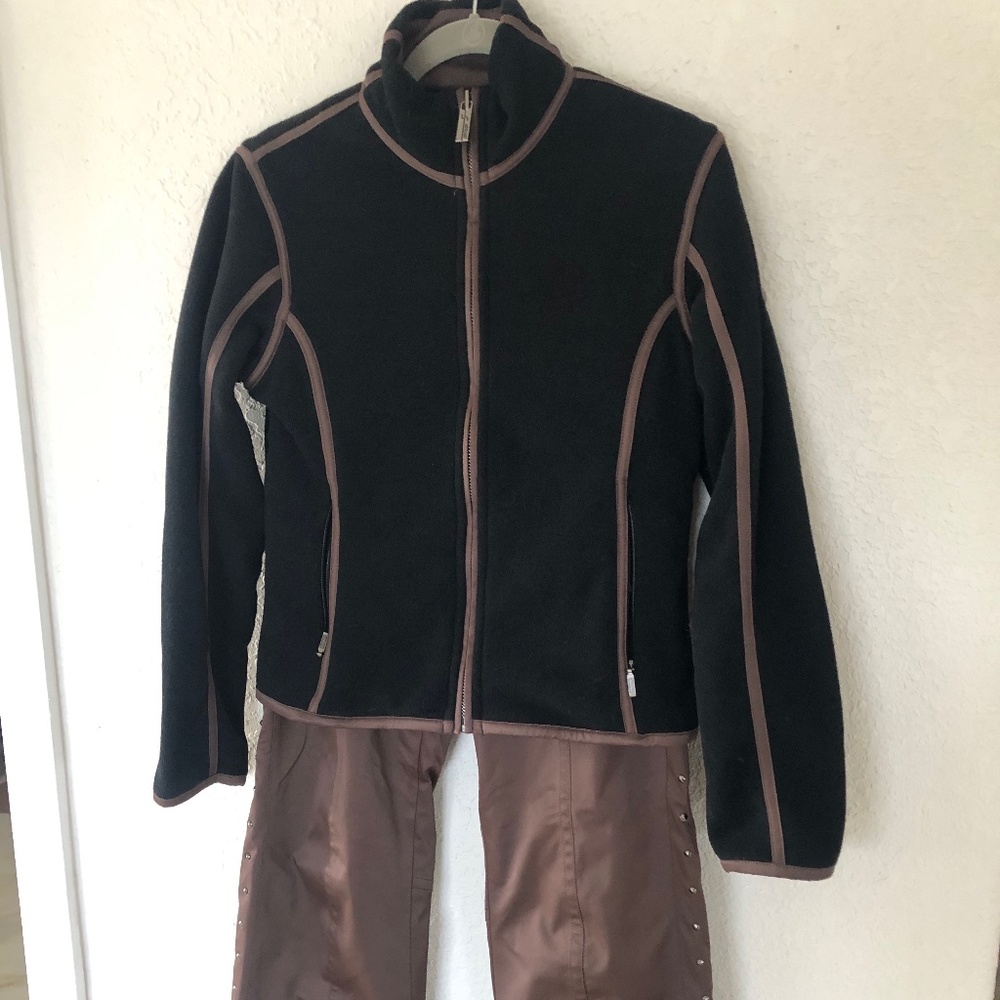 Women's SPYDER Stylish Fleece Jacket Size 8